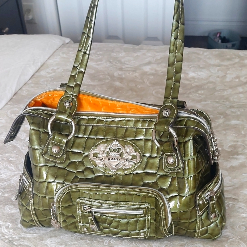 Green Kathy van Zeeland bag